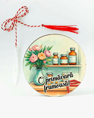 Martisor personalizat Farmacistă