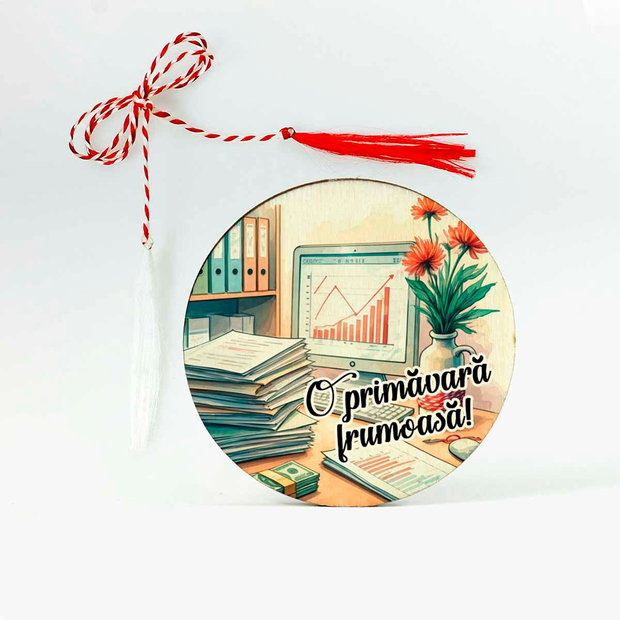 Martisor personalizat Contabilă