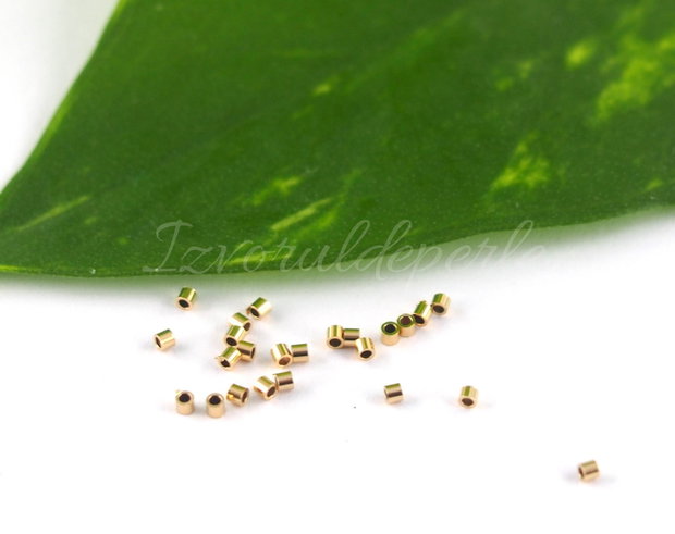 Crimp gold filled 14k, 1.1x1mm (1)