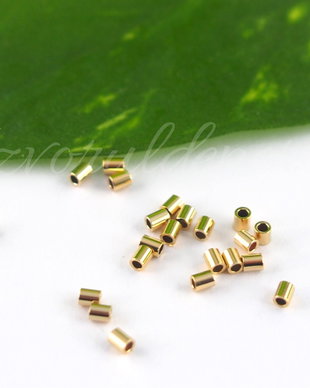 Crimp gold filled 14k, 1.6x2mm (1)