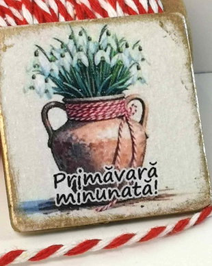 Martisoare cu ghiocei