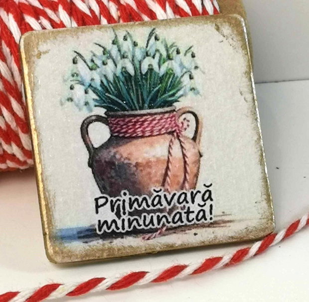 Martisoare cu ghiocei