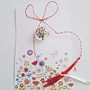 Brosa martisor cabochon sticla 14mm copacul vietii
