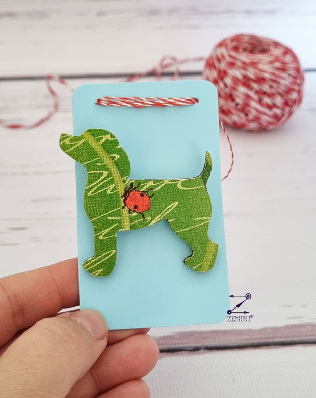 Martisor catel, martisoare catei, brosa catel, brosa martisor catel
