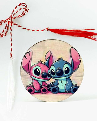Martisor pentru copii cu personaj Stitch