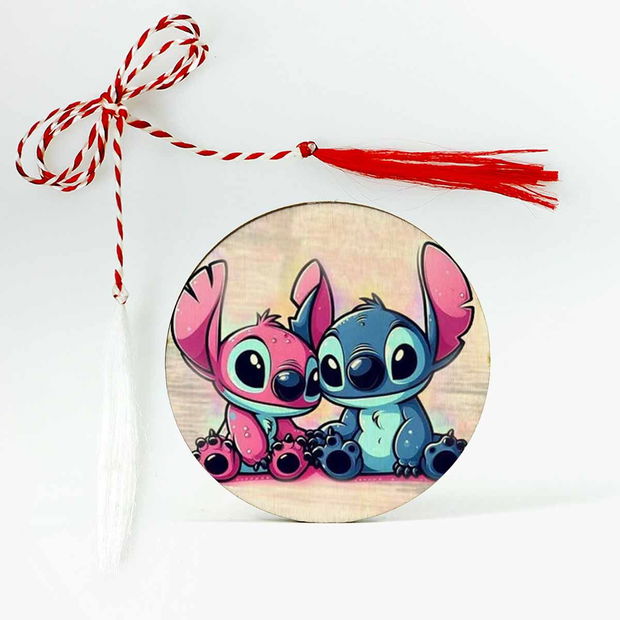 Martisor pentru copii cu personaj Stitch