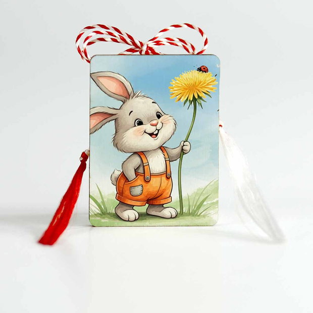 Martisor pentru copii cu Iepuras