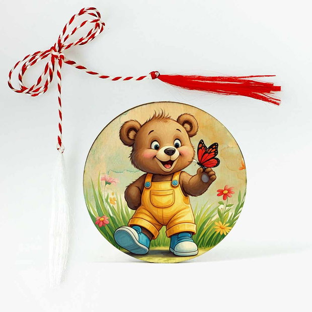 Martisor pentru copii cu tema Ursulet