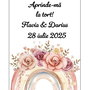 Eticheta artificii tort/ Artificii tort cu eticheta personalizata