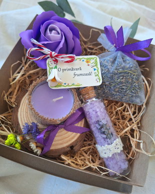 Cadou 1 martie / Cadou 8 martie / Set lavanda