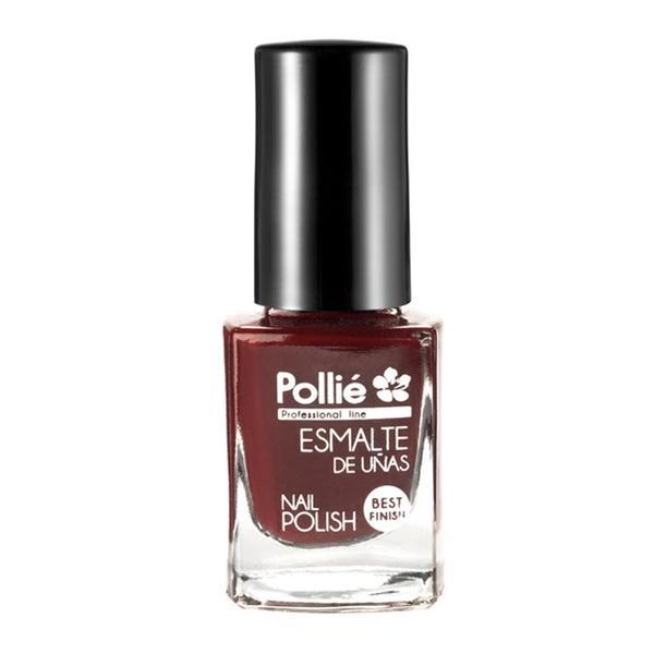 Lac de unghii colorat Maroon Nail Polish Pollie, oja clasica, 12 ml