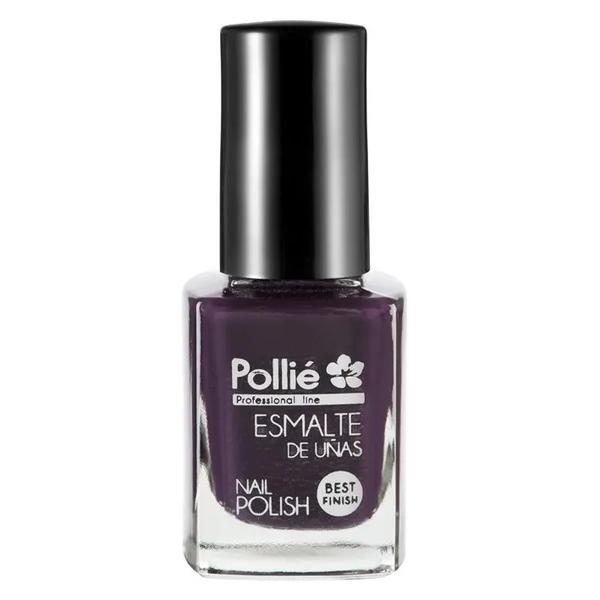 Lac de unghii colorat Violet Inchis Nail Polish Eggplant Pollie, oja clasica, 12 ml