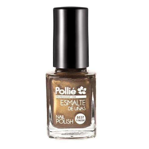 Lac de unghii colorat Bronze Nail Polish Pollie, oja clasica, 12 ml