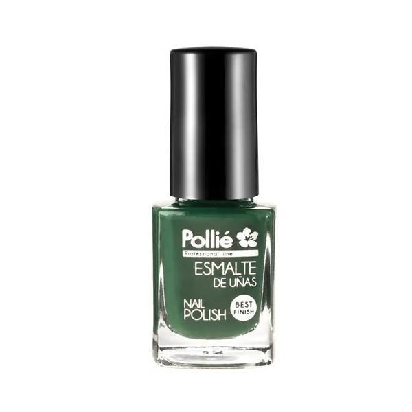 Lac de unghii colorat Verde Padure Nail Polish Pollie, oja clasica, 12 ml