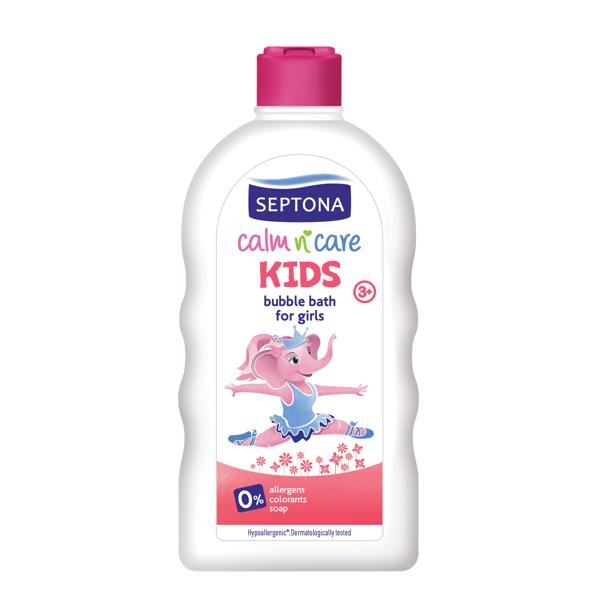 Spuma de Baie pentru Fete - Septona Calm&#039;n&#039;Care Kids Bubble Bath for Girls, 500 ml