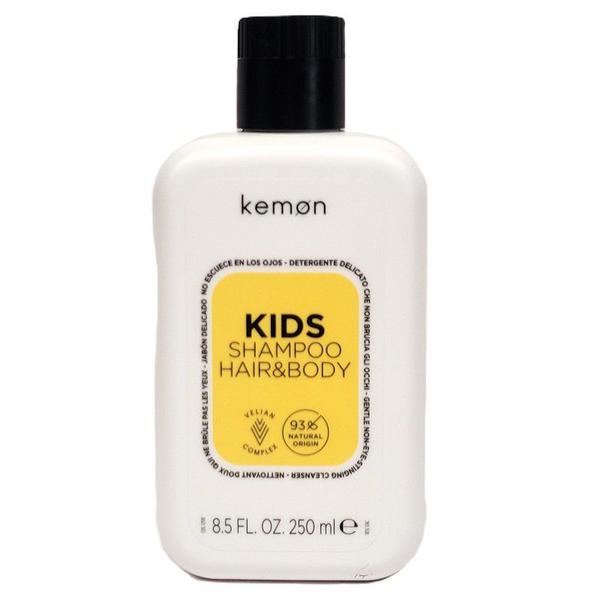 Sampon pentru Par si Corp pentru Copii - Kemon Kids Shampoo Hair &amp; Body, 250 ml