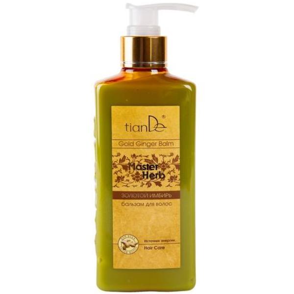 Balsam pentru par Gold Ginger, Master Herb, TianDe, 300 ml