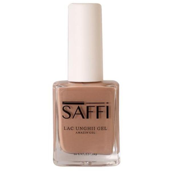 Lac de unghii rezistent fara lampa nr. 4 Beige Nude Saffi, 10 ml