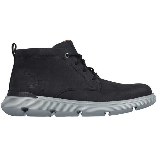 Ghete barbati Skechers Garza - Fontaine 204903-BLK, 40, Gri