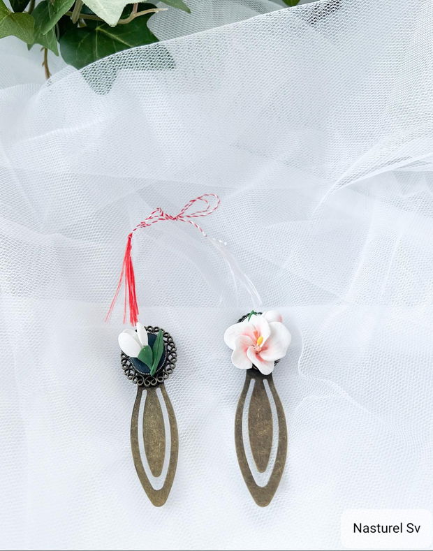 Semn de carte martisor: Ghiocel