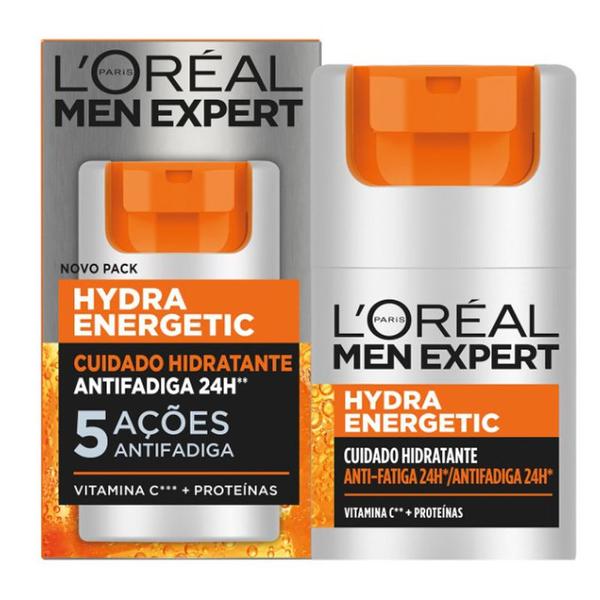 Crema de Fata pentru Barbati - L&#039;Oreal Paris Men Expert Cuidado Hidratante Hydra Energetic, 50 ml