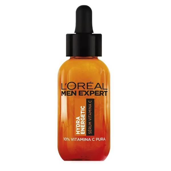 Ser de Fata cu Vitamina C pentru Barbati - L&#039;Oreal Paris Men Expert Hydra Energetic Serum Vitamina, 30 ml