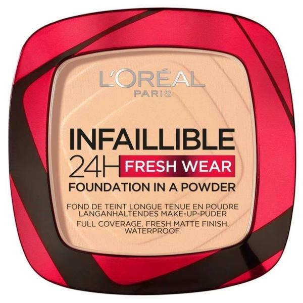 Pudra Compacta - L&#039;Oreal Paris Infaillible 24H Fresh Wear Foundation In A Powder, nuanta 040 Cashmere, 9 g