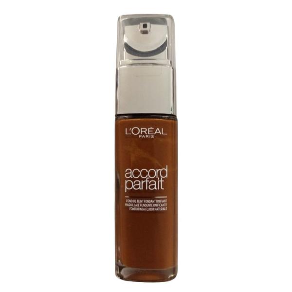 Fond de Ten Infuzat cu Acid Hialuronic - L&#039;Oreal Paris Accord Parfait Maquillaje Fundente Unificante, nuanta 10.D/10.W Deep Golden, 30 ml