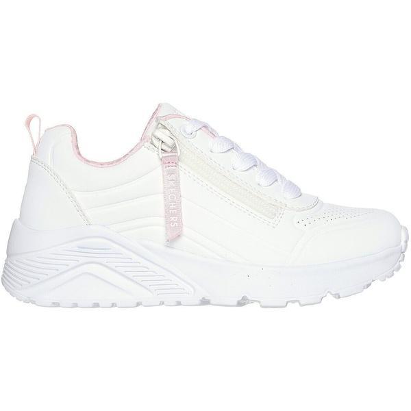 Pantofi sport copii Skechers Uno Lite - Easy Zip 310387L-WHT, 29, Alb