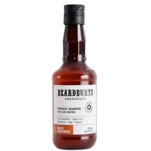 Sampon energizant - impotriva caderii parului Beardburys Essentials, 250 ml