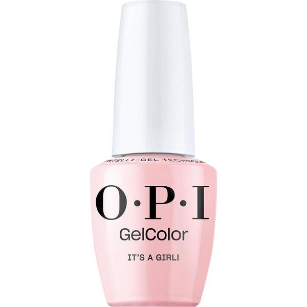 Lac de Unghii Semipermanent Vegan si Hema-Free - OPI Gel Color, nuanta It&#039;s a Girl!, 15 ml