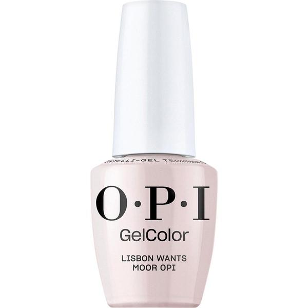 Lac de Unghii Semipermanent Vegan si Hema-Free - OPI Gel Color, nuanta Lisbon Wants Moor OPI, 15 ml