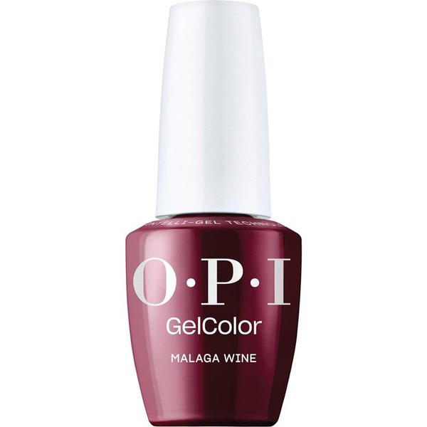 Lac de Unghii Semipermanent Vegan si Hema-Free - OPI Gel Color, nuanta Malaga Wine, 15 ml