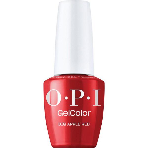 Lac de Unghii Semipermanent Vegan si Hema-Free - OPI Gel Color, nuanta Big Apple Red&trade;, 15 ml