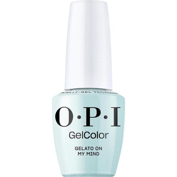 Lac de Unghii Semipermanent Vegan si Hema-Free - OPI Gel Color, nuanta Gelato on My Mind&trade;, 15 ml