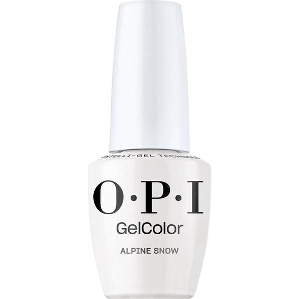 Lac de Unghii Semipermanent Vegan si Hema-Free - OPI Gel Color, nuanta Alpine Snow&trade;, 15 ml