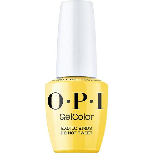 Lac de Unghii Semipermanent Vegan si Hema-Free - OPI Gel Color, nuanta Exotic Birds Do Not Tweet, 15 ml