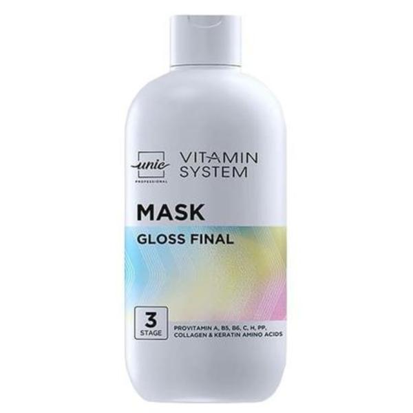 Masca-luciu Vitamin System Gloss Final Unic Professional, 500 ml