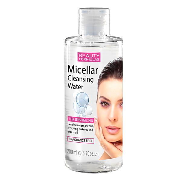 Apa micelara demachianta, pentru piele sensibila, Beauty Formulas, 200 ml