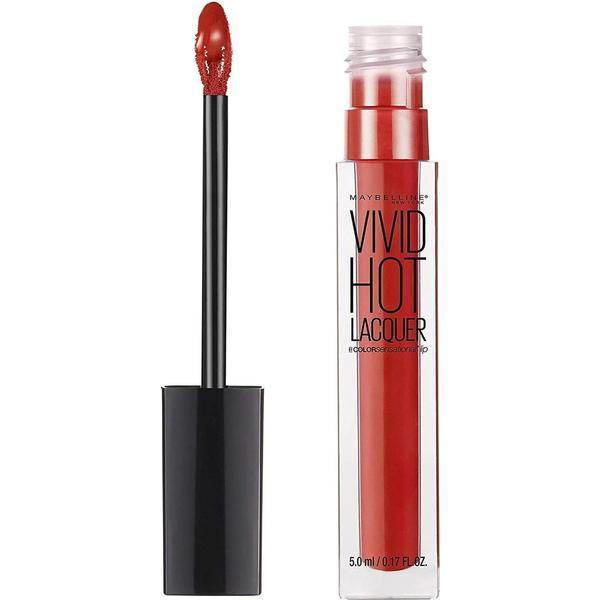 Lip Gloss Maybelline New York, Color Sensational Vivid Hot Lacquer, 70 So Hot, 5 ml