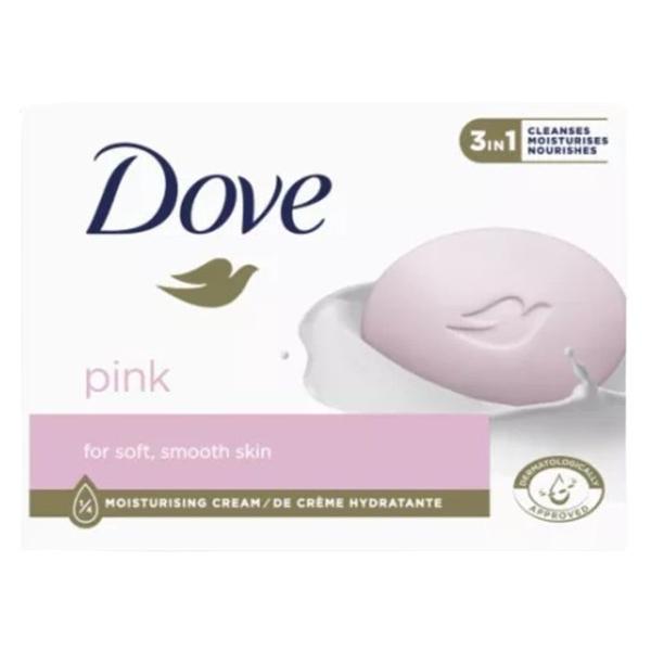 Sapun Solid - Dove Pink for Soft, Smooth Skin, 90 g