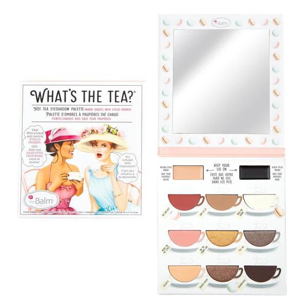 Paleta de farduri pentru ochi, theBalm, What&rsquo;s The Tea? Hot Tea Eyeshadow Palette