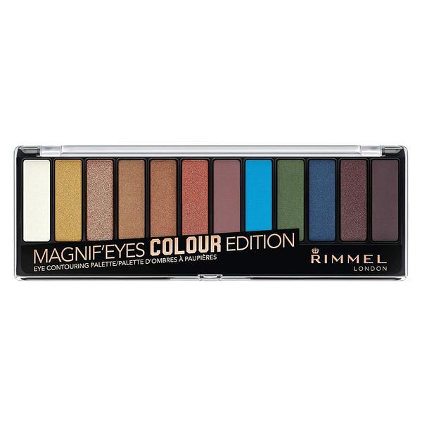 Paleta de farduri pentru pleoape, Rimmel London Magnif&rsquo;eyes 004 Colour Edition, 14.2 g