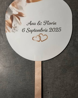 Evantai personalizat pentru evenimente