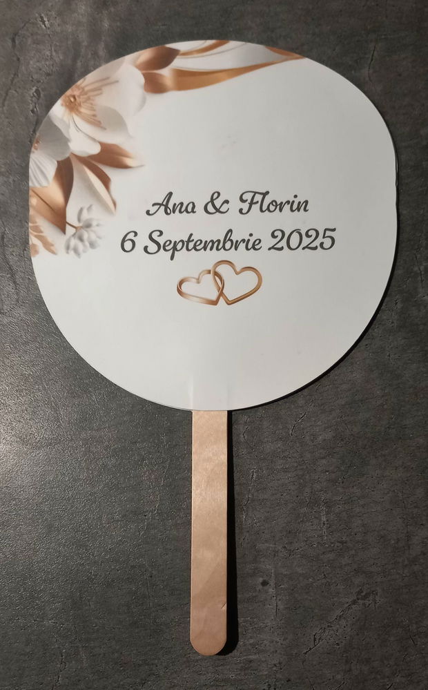 Evantai personalizat pentru evenimente