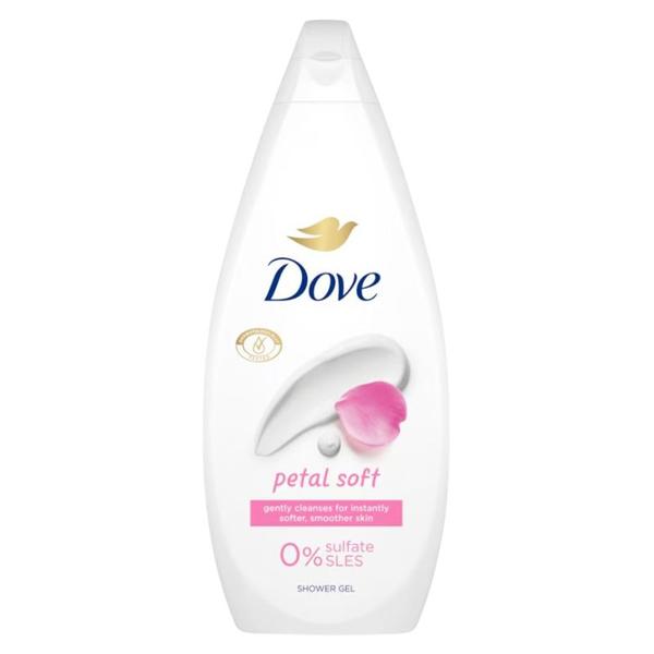 Gel de Dus - Dove Essential Care Petal Soft Shower Gel, 720 ml