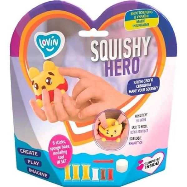 Set Air Clay pentru modelaj: Squiny Pooh. Squishy Hero - 6 culori