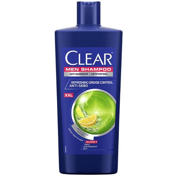 Sampon Anti-matreata pentru Barbati - Clear Men Anti-Dandruff Refreshing Grease Control, 610 ml