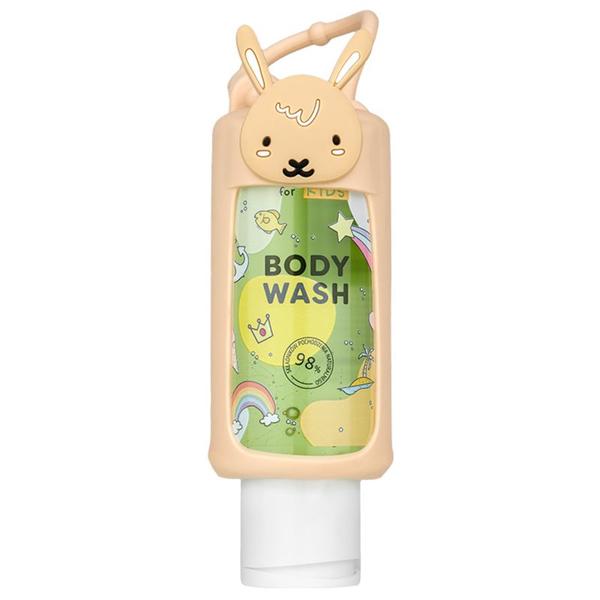 Gel de Baie si Spumant pentru Copii, Iepuras - HiSkin Body Wash, 75 ml