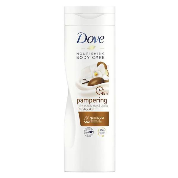 Lotiune de Corp - Dove Nourishing Body Care Pampering with Shea Butter &amp; Vanilla, 400 ml